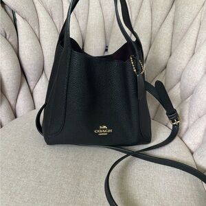 Coach Black Pebbled Leather Crossbody/Hand Bag